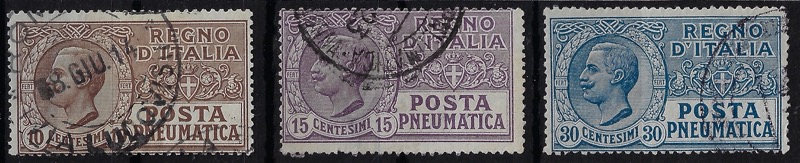 1913 Effigie di V E III serie completa