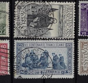 1926 San Francesco serie 6 valori più comuni