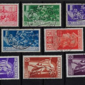 1930 Ferrucci con Posta aerea serie completa