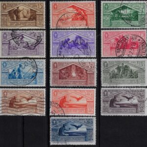 1930 Virgilio con Posta aerea serie completa