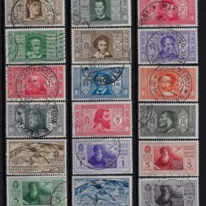 1932 Dante Alighieri con Posta aerea serie completa