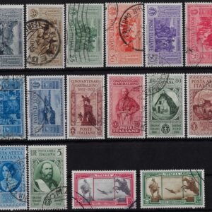 1932 Garibaldi con Posta aerea serie completa
