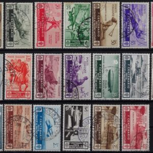 1934 Medaglie con Posta aerea ed Espressi serie completa
