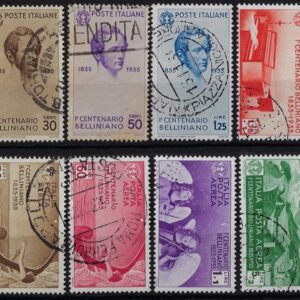1935 Bellini con Posta aerea serie completa