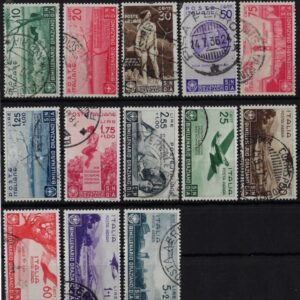 1935 Orazio con Posta aerea serie completa