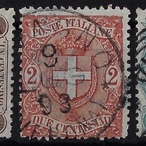 1896 stemma di savoia serie completa