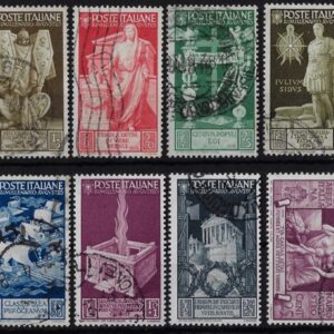 1935 Augusto con Posta aerea serie completa