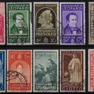 1937 Uomini Illustri serie completa