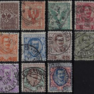 1901 Floreale serie completa