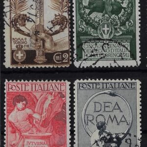 1911 Unità d'Italia serie completa