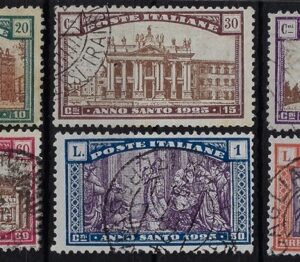 1924 Anno Santo serie completa