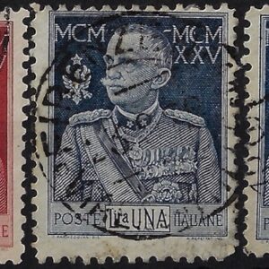 1925 Giubileo del re dent 11 serie completa