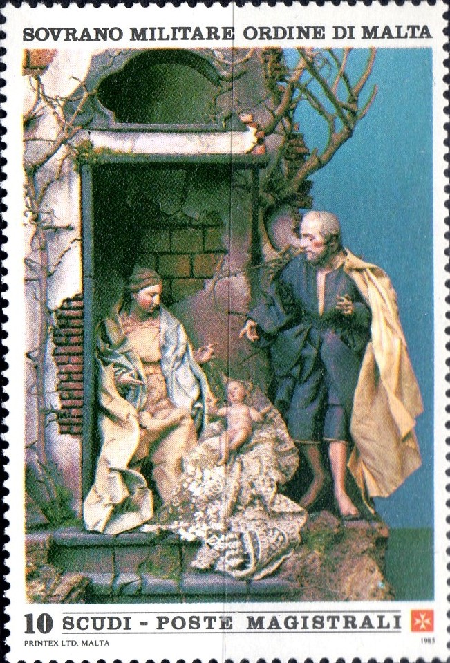 1985 Natale Presepio napoletano settecentesco
