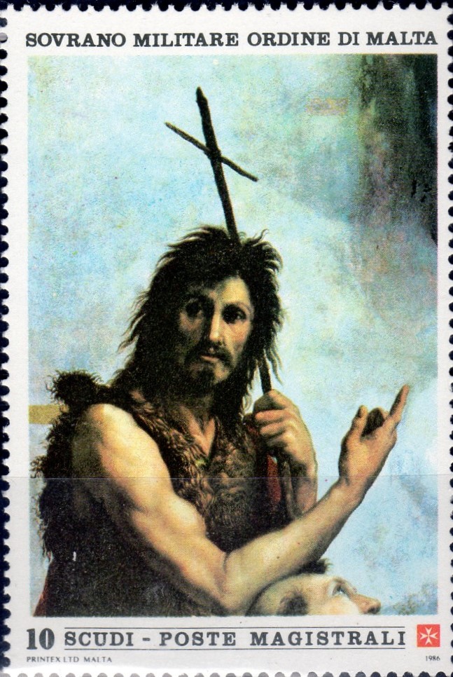 1986 San Giovanni Battista Dipinto di Raffaello