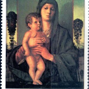 1990 Natale Dipinto di Giovanni Bellini