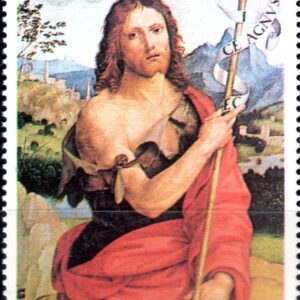 1991 San Giovanni Battista Dipinto di T Viti