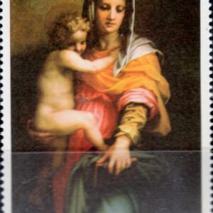 1991 Natale Dipinto di Andrea del Sarto