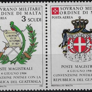 1984 Posta aerea Guatemala