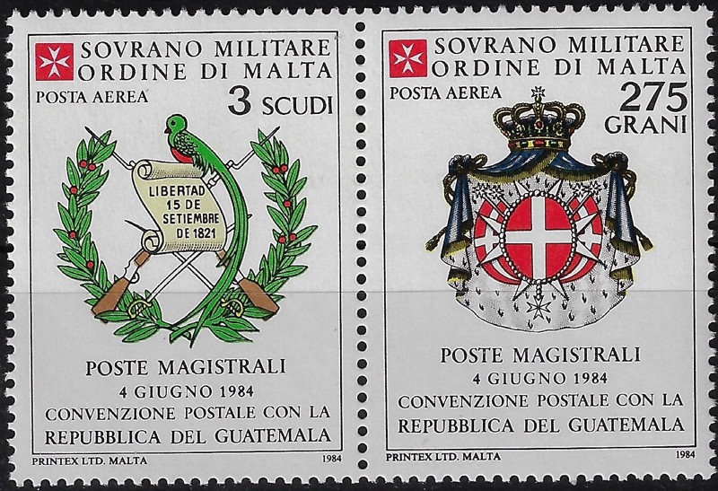 1984 Posta aerea Guatemala