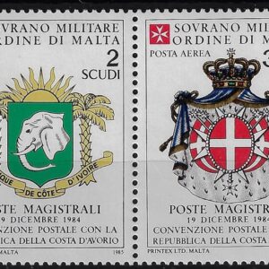 1985 Posta aerea Costa D'Avorio