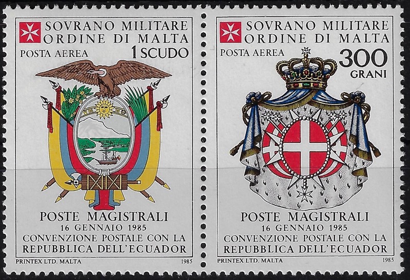 1985 Posta aerea Ecuador