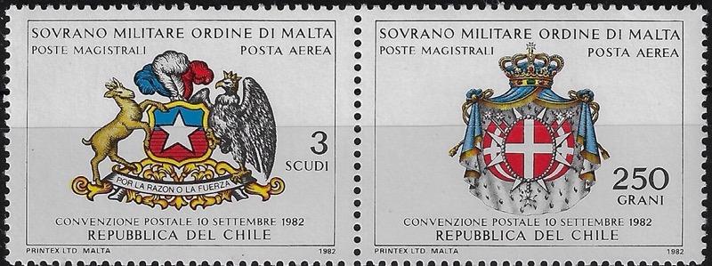 1982 Posta aerea Cile