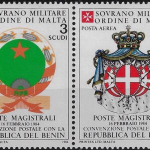 1984 Posta aerea Benin