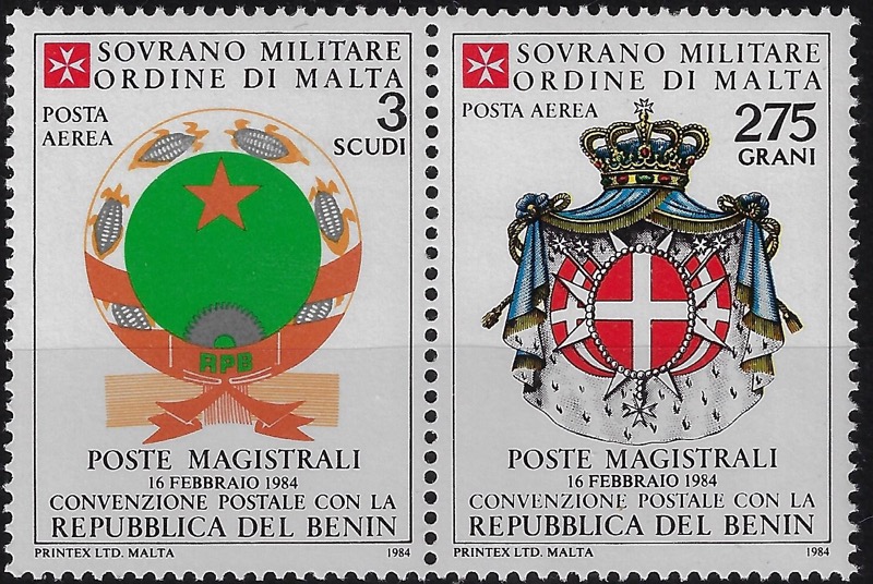 1984 Posta aerea Benin