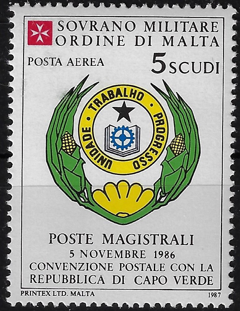 1987 Posta aerea Capo Verde