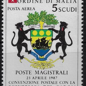 1987 Posta aerea Gabon