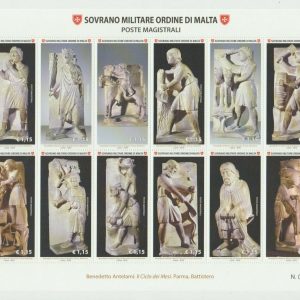 2018 Foglietti La scultura nell'arte Ciclo dei Mesi