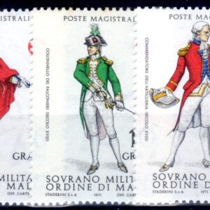 1971 Antiche uniformi dell'Ordine 2