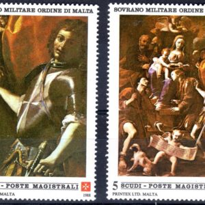1988 Natale Dipinto di Mattia Preti