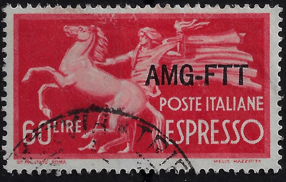 1950 Espressi £. 60 Democratica Roma