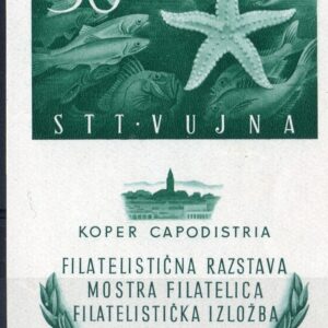 1952 Foglietti Mostra Capodistria