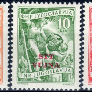 1954 Ordinaria - Mestieri soprastampati