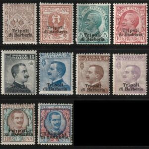 1909 francobolli italiani del 1901