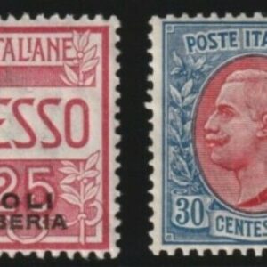 1909 Espressi soprastampati