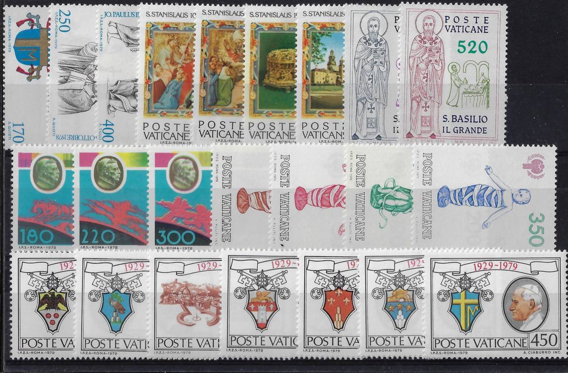 1979 Annata completa senza bf