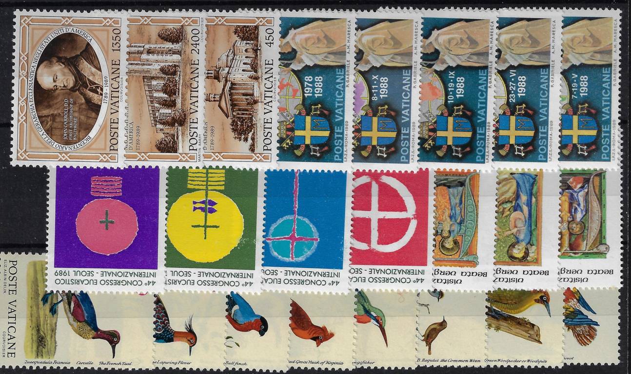 1989 Annata completa senza bf