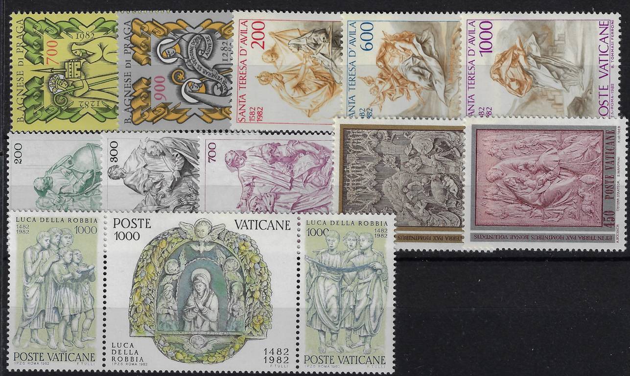 1982 Annata completa senza bf