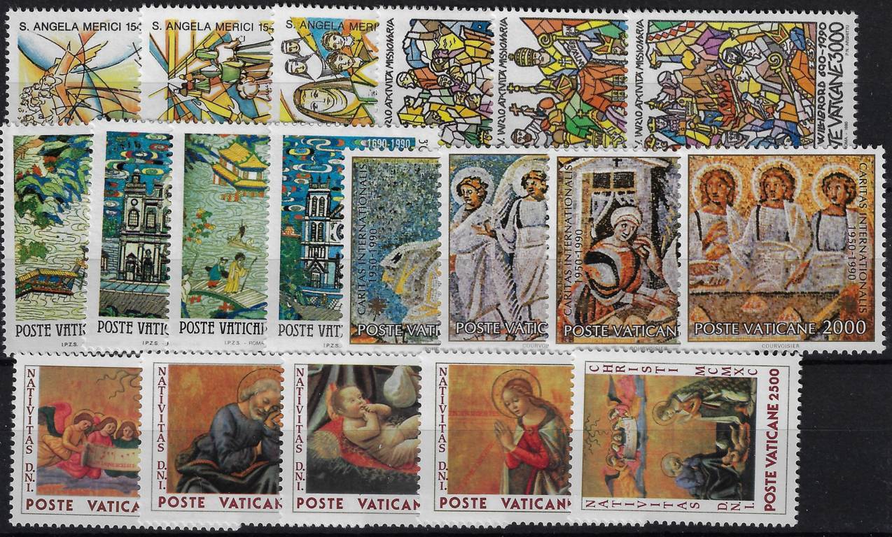 1990 Annata completa senza bf