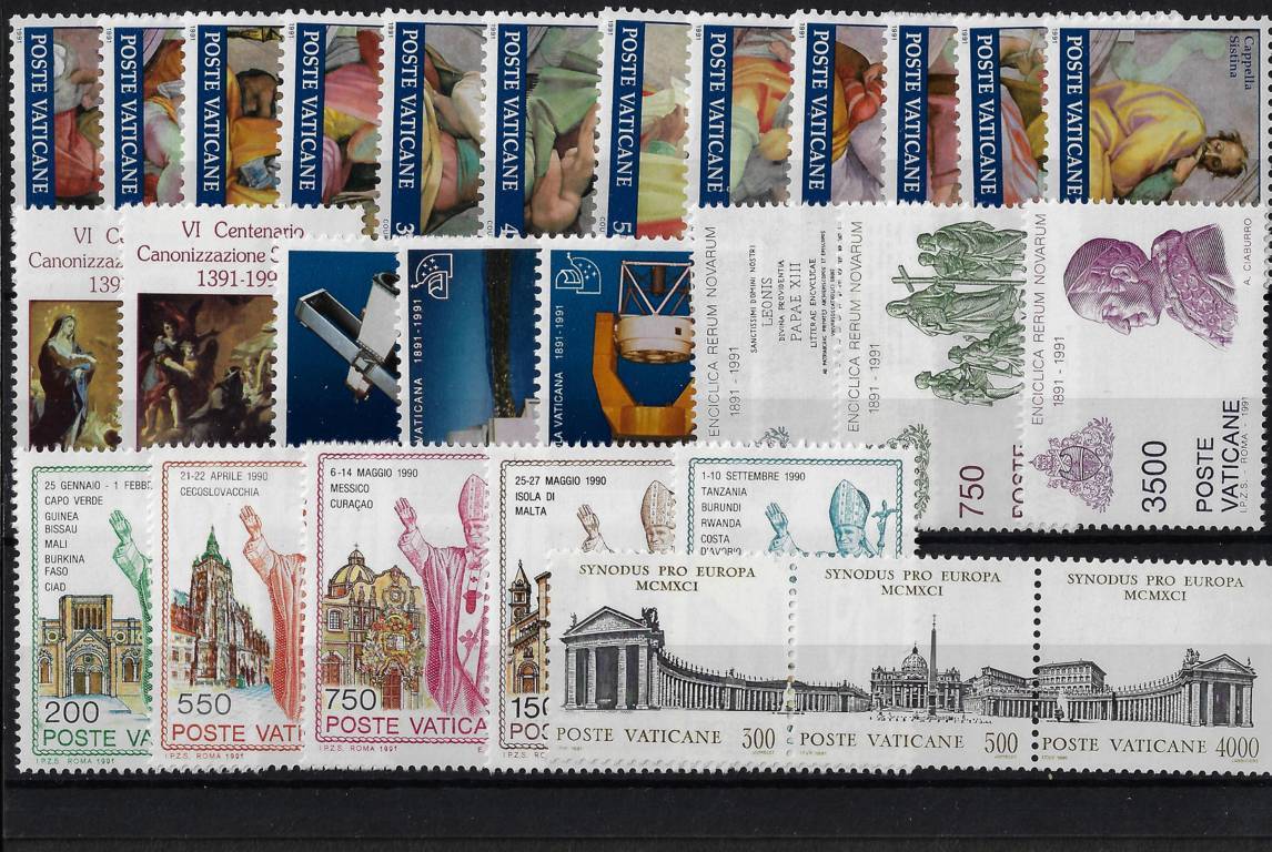 1991 Annata completa senza bf
