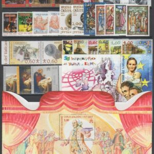 2007 Annata completa con foglietti e libretto
