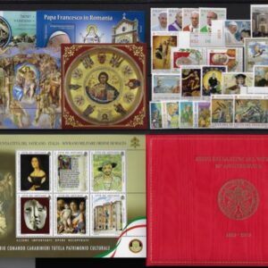 2019 Annata completa con foglietti e Libretto