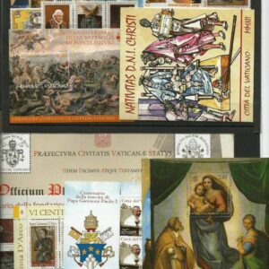 2012 Annata completa con foglietti e libretto