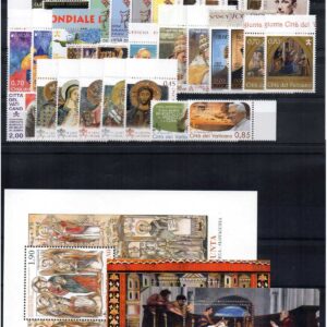 2013 Annata completa con foglietti e Libretto