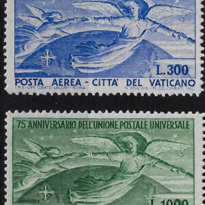 1949 Posta Aerea PIO XII 75° dell' U.P.U.