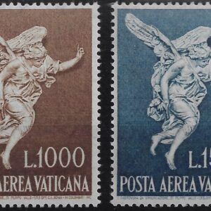 1962 Posta Aerea GIOVANNI XXIII Arcangelo Gabriele