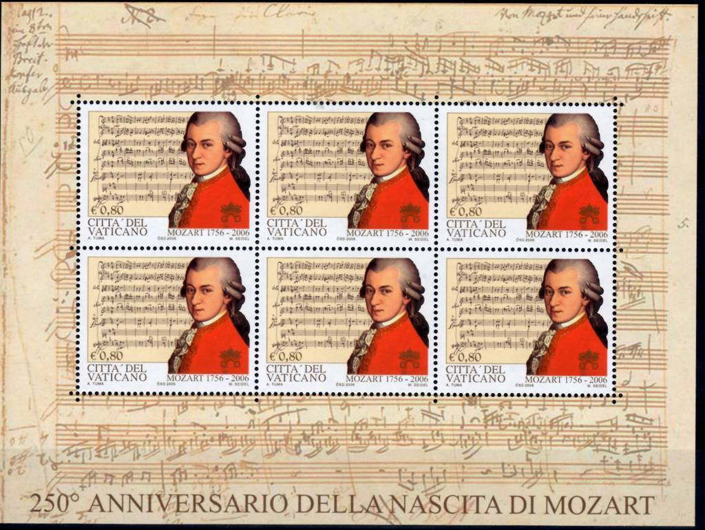 2006 250° nascita di W. A. Mozart
